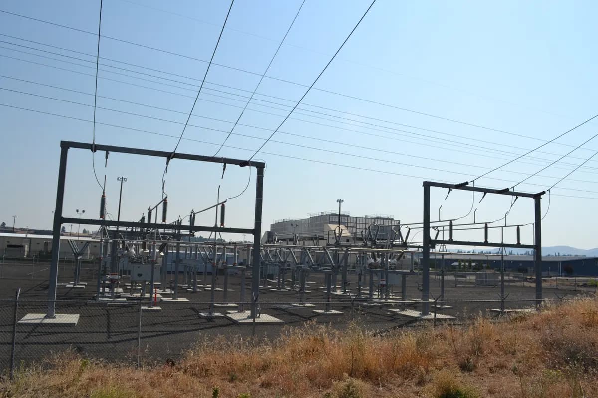 Google's data center in The Dalles, Oregon